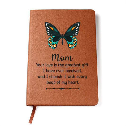 Leather Journal -  Mom