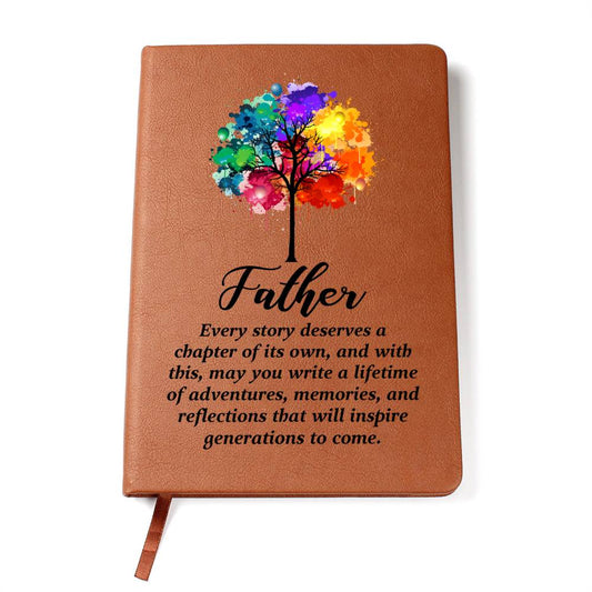 Leather Journal -  Father