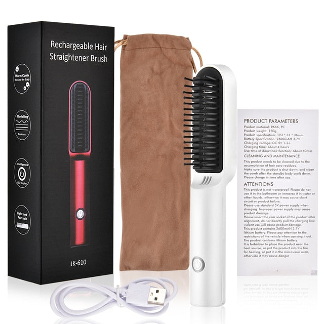 Wireless Hair Styling Comb