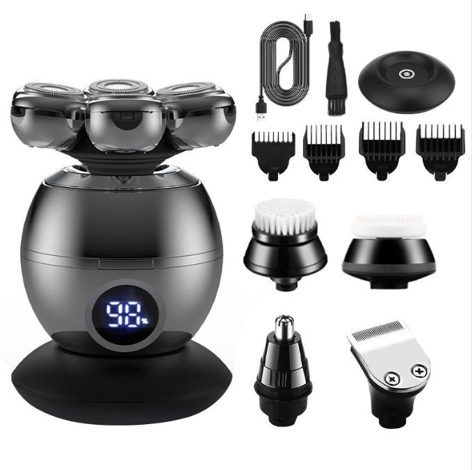 Kit Wet Dry Electric Shaver