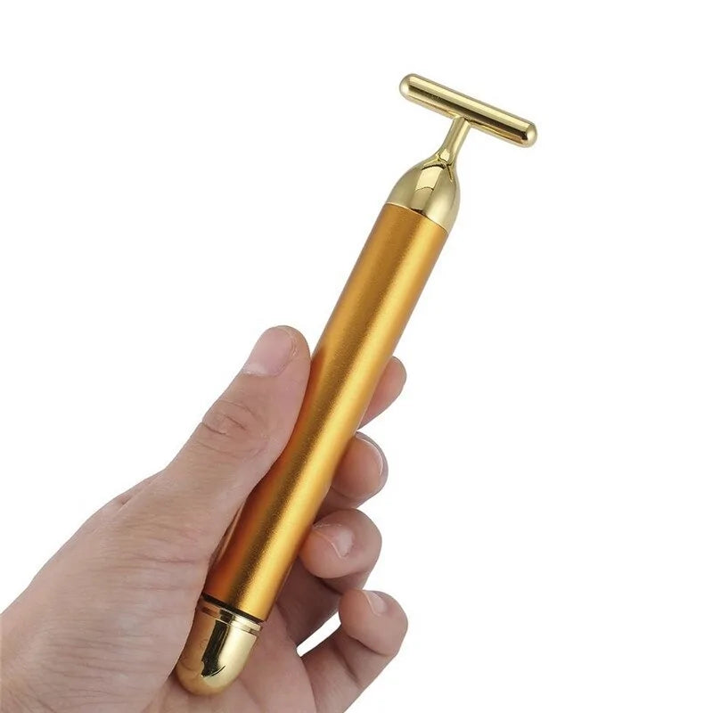 24K Facial Roller Massager